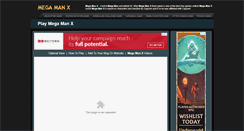 Desktop Screenshot of mega-man-x.com