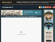 Tablet Screenshot of mega-man-x.com